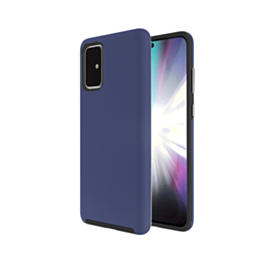 Galaxy S20 Ultra Shock Absorption Protective Dual Layer Case - NAVY BLUE (Only Ground Shipping)