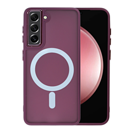 Galaxy S22 New Magnetic Wireless Charging Case - CHERRY (Only Ground Shipping)