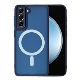 Galaxy S22 New Magnetic Wireless Charging Case - NAVY BLUE (Only Ground Shipping)