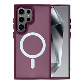 Galaxy S22 Ultra New Magnetic Wireless Charging Case - CHERRY (Only Ground Shipping)