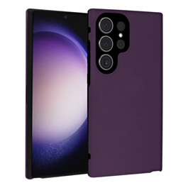 Full Cover New Design Silicone Case - PURPLE for Galaxy S22 Ultra (Only Ground Shipping)
