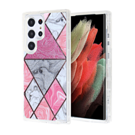Galaxy S23 New Fashion Heavy Duty Case - PINK (Only Ground Shipping)