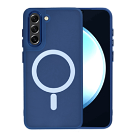 Galaxy S23 New Magnetic Wireless Charging Case - NAVY BLUE (Only Ground Shipping)