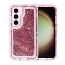 Galaxy S23 Glitter Liquid Case - PINK (Only Ground Shipping)