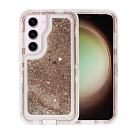 Galaxy S23 Glitter Liquid Case - SILVER (Only Ground Shipping)
