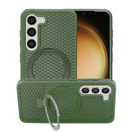 Galaxy S23 Heat Dissipation Case with Kickstand - GREEN (Only Ground Shipping)