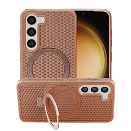 Galaxy S23 Heat Dissipation Case with Kickstand - ROSE PINK (Only Ground Shipping)
