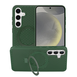 Galaxy S23FE Heat Dissipation Case with Kickstand - GREEN (Only Ground Shipping)
