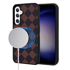 Galaxy S23 FE Wireless Charging Case - BROWN (Full Bottom Close) (Only Ground Shipping)