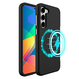 Galaxy S23 FE Wireless Charging Dual Layer Case - BLACK (Only Ground Shipping)