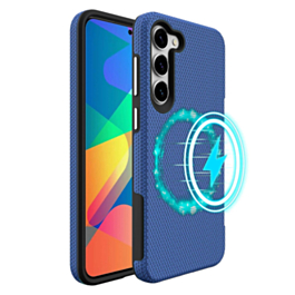 Galaxy S23 FE Wireless Charging Dual Layer Case - BLUE (Only Ground Shipping)