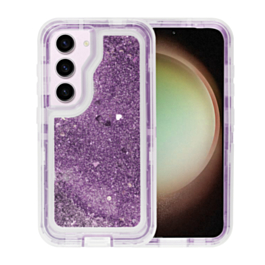 Galaxy S23 Plus Glitter Liquid Case - PURPLE (Only Ground Shipping)