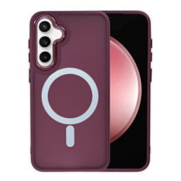 Galaxy S24FE New Magnetic Wireless Charging Case - CHERRY (Only Ground Shipping)