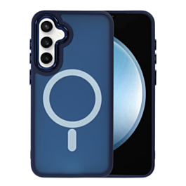 Galaxy S24FE New Magnetic Wireless Charging Case - NAVY BLUE (Only Ground Shipping)