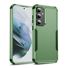 Galaxy S24FE Layers Shockproof Strong Case - GREEN (Only Ground Shipping)
