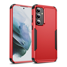 Galaxy S24FE Layers Shockproof Strong Case - RED (Only Ground Shipping)