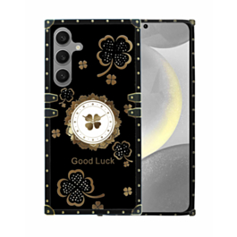 Galaxy S24FE Lucky Flowers Design Case - BLACK (Only Ground Shipping)