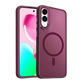 Galaxy S25E New Magnetic Wireless Charging Case - CHERRY (Only Ground Shipping)