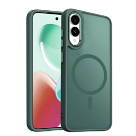 Galaxy S25E New Magnetic Wireless Charging Case - DARK GREEN (Only Ground Shipping)