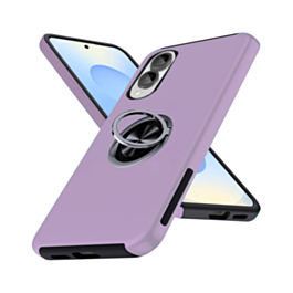 Dual Layer Case with Magnetic Ring - PURPLE for Galaxy S25E (Only Ground Shipping)