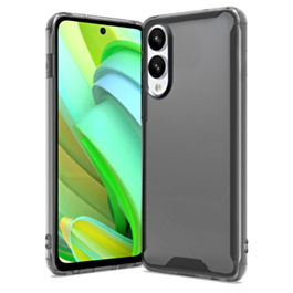 Galaxy S25 Edge Hybrid Case with Air Cushion Technology - BLACK (Only Ground Shipping)