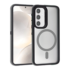 Galaxy S25 Plus Magsafe Dual-Color TPU Matte Case - GRAY (Only Ground Shipping)