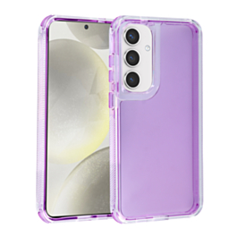 Galaxy S25 Plus Transparent TPU Case - PURPLE (Only Ground Shipping)