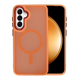 Galaxy S26 New Magnetic Wireless Charging Case - ORANGE (Only Ground Shipping)