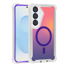 Laser Magnetic Shockproof Colorful Case (PURPLE) for Galaxy S26 (Only Ground Shipping)