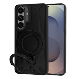 Galaxy S26 Rugged Magnetic Armor Case - BLACK (Only Ground Shipping)