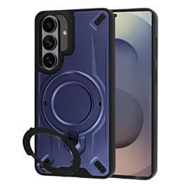 Galaxy S26 Rugged Magnetic Armor Case - NAVY BLUE (Only Ground Shipping)
