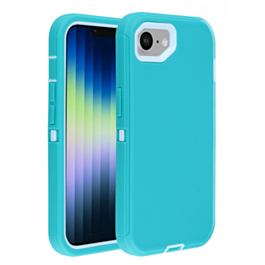 Heavy Duty Case for iPhone 16e / 17e (LIGHT TEAL) (Only Ground Shipping)
