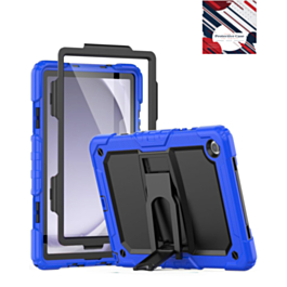 Heavy Duty Shockproof Tablet Case with Kickstand - BLUE Galaxy Tab A9 Plus 2023 (11") (X210, X216, X218) (Only Ground Shipping)
