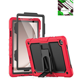 Heavy Duty Shockproof Tablet Case with Kickstand - RED Galaxy Tab A9 Plus 2023 (11") (X210, X216, X218) (Only Ground Shipping)