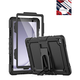 Heavy Duty Shockproof Tablet Case with Kickstand - BLACK Galaxy Tab A9 Plus 2023 (11") (X210, X216, X218) (Only Ground Shipping)