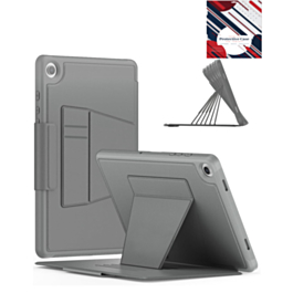 Shockproof Magnetic Multi-Angles Stand Case with Pen Holder for Galaxy Tab A9 Plus 2023 (11") (X210, X216, X218) - GRAY (Only Ground Shipping)