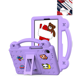 EVA Shockproof Handle Case for Galaxy Tab A9 Plus 2023 (11") / Tab A11 Plus 2025 (11") - PURPLE (Only Ground Shipping)