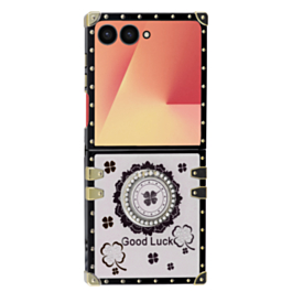 Luxury Shiny Cases for Galaxy Z Flip 7 - WHITE (Only Ground Shipping)