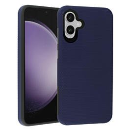 Galaxy A06 Shock Absorption Protective Dual Layer Case - NAVY BLUE (Only Ground Shipping)
