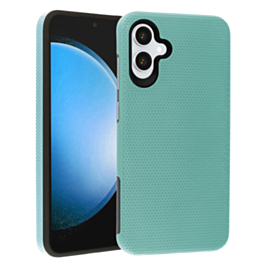 Galaxy A06 Shock Absorption Protective Dual Layer Case - TEAL (Only Ground Shipping)