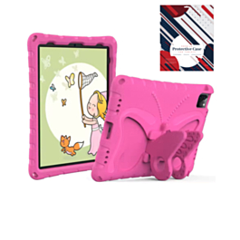 Big Butterfly Case - HOT PINK for iPad 10 2022 (10.9") / iPad 11 (A16) / Air 11 2024 / Air 4 / Air 5 / Pro 11 (All Models) (Only Ground Shipping)