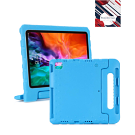 Handle Stand Shockproof Kids Case - LIGHT BLUE for iPad Air 4 / Air 5 / Pro 11 (All Models) (Only Ground Shipping)