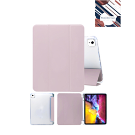 Smart PU Stand with Pen Holder - PINK for iPad Air 11 2024 / Air 4 / Air 5 (Only Ground Shipping)