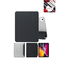 Smart PU Stand with Pen Holder - BLACK for iPad Air 11 2024 / Air 4 / Air 5 (Only Ground Shipping)