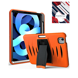 Shockproof Case with Pen Slot - ORANGE for iPad Air 11 / 2024 / Air 4 / Air 5 / Pro 11 (1st / 2nd / 3rd / 4th) (Only Ground Shipping)