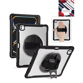 Full Body Protective Case - BLACK for iPad Air 11 2024 / Air 4 / Air 5 / Pro 11 (1st / 2nd / 3rd / 4th) (Only Ground Shipping)