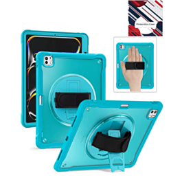 Full Body Protective Case - TEAL for iPad Air 11 2024 / Air 4 / Air 5 / Pro 11 (1st / 2nd / 3rd / 4th) (Only Ground Shipping)