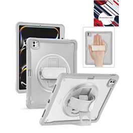 Full Body Protective Case - GRAY for iPad Air 11 2024 / Air 4 / Air 5 / Pro 11 (1st / 2nd / 3rd / 4th) (Only Ground Shipping)