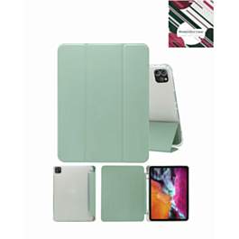 Smart PU Stand with Pen Holder - TEAL for iPad Air 13 2024 / Pro 12.9 (3rd / 4th / 5th / 6th) (Only Ground Shipping)