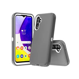 Heavy Duty Case for Galaxy A15 (DARK GRAY & WHITE) (Only Ground Shipping)